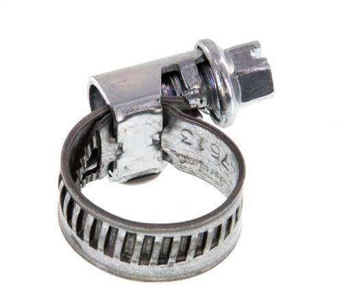 10 - 16 mm Hose Clamp with a Galvanised Steel 9 mm band - Norma [20 Pieces]