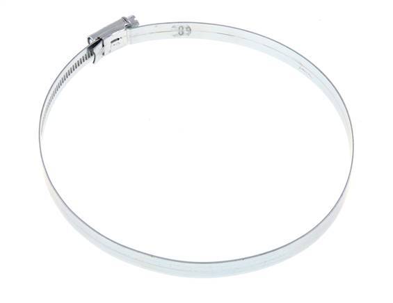 140 - 160 mm Hose Clamp with a Galvanised Steel 12 mm band - Ideal [2 Pieces]