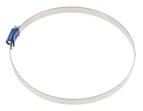 150 - 170 mm Hose Clamp with a Galvanised Steel 12 mm band - Aba [2 Pieces]