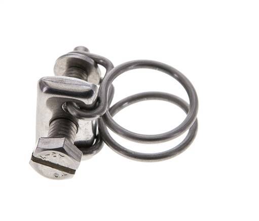 15 - 18 mm Hose Clamp Stainless Steel 304 [2 Pieces]