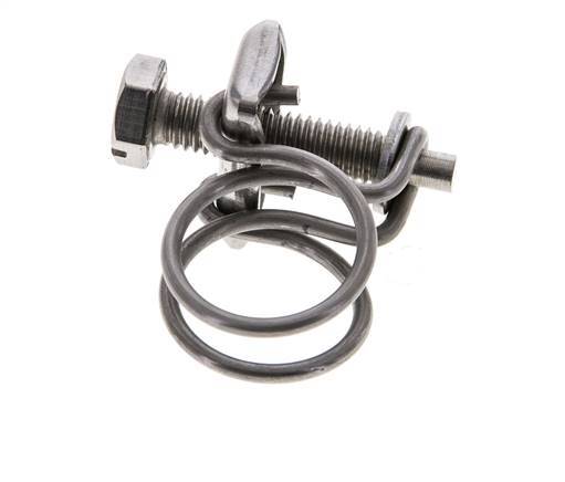 15 - 18 mm Hose Clamp Stainless Steel 304 [2 Pieces]