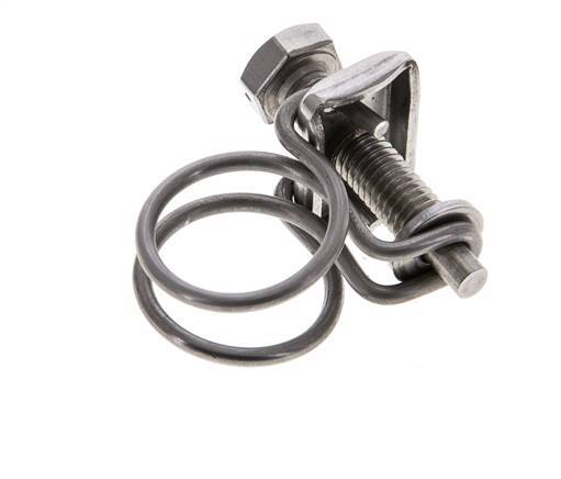 15 - 18 mm Hose Clamp Stainless Steel 304 [2 Pieces]