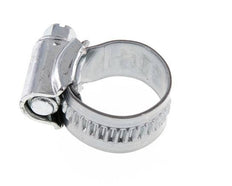 12 - 20 mm Hose Clamp with a Galvanised Steel 12 mm band - Ideal [10 Pieces]