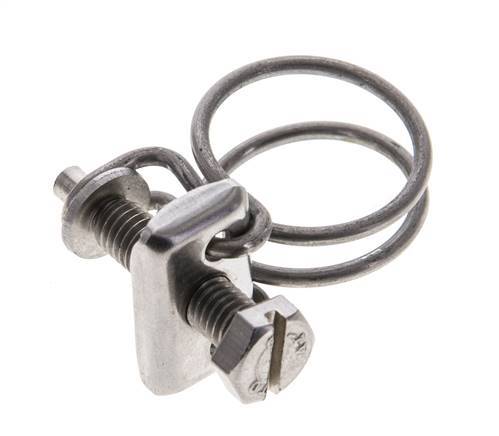 19 - 22 mm Hose Clamp Stainless Steel 304 [2 Pieces]