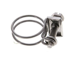 22 - 26 mm Hose Clamp Stainless Steel 304 [2 Pieces]