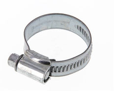 20 - 32 mm Hose Clamp with a Galvanised Steel 12 mm band - Ideal [5 Pieces]