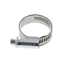 20 - 32 mm Hose Clamp with a Galvanised Steel 12 mm band - Norma [10 Pieces]