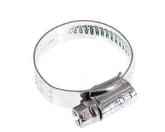 20 - 32 mm Hose Clamp with a Galvanised Steel 9 mm band - Ideal [10 Pieces]