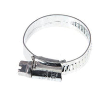 20 - 32 mm Hose Clamp with a Galvanised Steel 9 mm band - Ideal [10 Pieces]