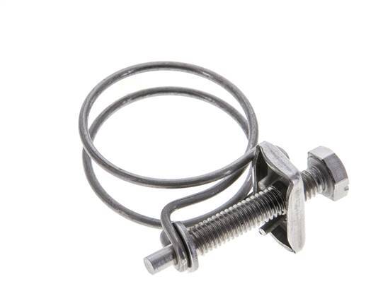 31 - 35 mm Hose Clamp Stainless Steel 304 [2 Pieces]