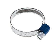 25 - 40 mm Hose Clamp with a Galvanised Steel 9 mm band - Aba [5 Pieces]