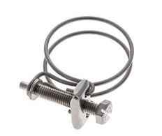 38 - 43 mm Hose Clamp Galvanised Steel