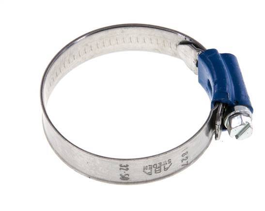 32 - 50 mm Hose Clamp with a Galvanised Steel 12 mm band - Aba [5 Pieces]