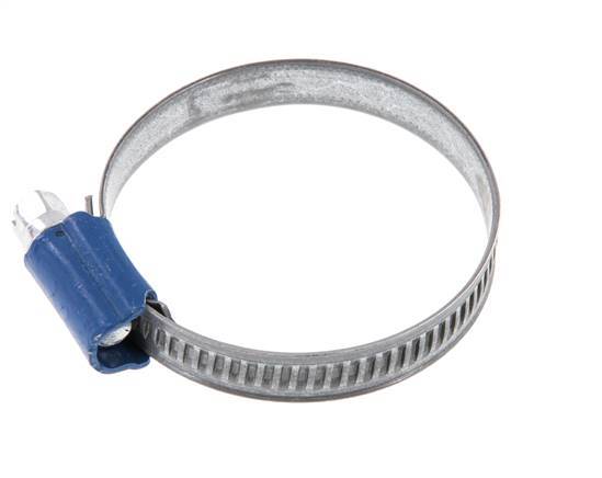 35 - 50 mm Hose Clamp with a Galvanised Steel 9 mm band - Aba [5 Pieces]
