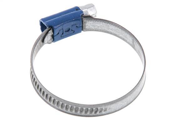 35 - 50 mm Hose Clamp with a Galvanised Steel 9 mm band - Aba [5 Pieces]