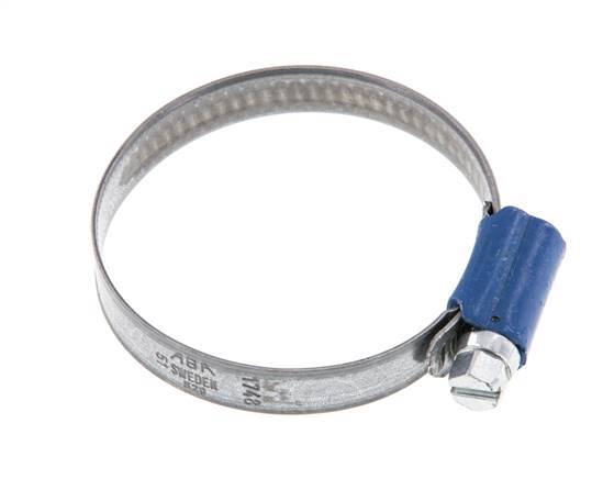 35 - 50 mm Hose Clamp with a Galvanised Steel 9 mm band - Aba [5 Pieces]