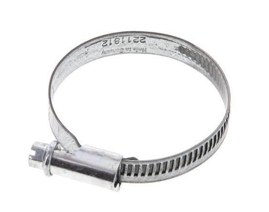 35 - 50 mm Hose Clamp with a Galvanised Steel 9 mm band - Norma [10 Pieces]