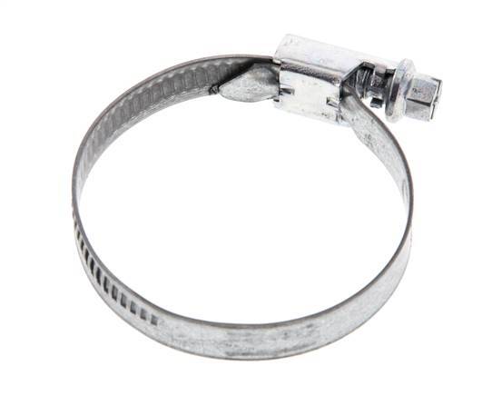 35 - 50 mm Hose Clamp with a Galvanised Steel 9 mm band - Norma [10 Pieces]