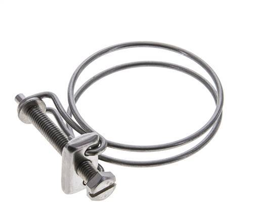 50 - 55 mm Hose Clamp Stainless Steel 304 [2 Pieces]