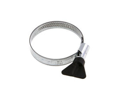 40 - 60 mm Hose Clamp with a Galvanised Steel 12 mm band With Butterfly Handle - Norma [5 Pieces]