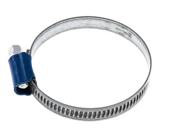 40 - 60 mm Hose Clamp with a Galvanised Steel 9 mm band - Aba [5 Pieces]
