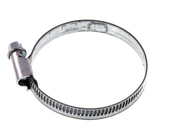 40 - 60 mm Hose Clamp with a Galvanised Steel 9 mm band - Norma [10 Pieces]