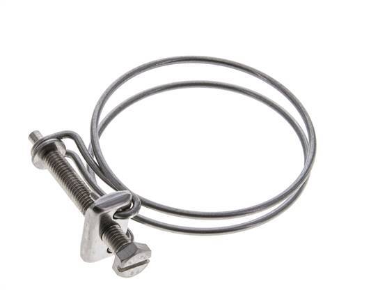 60 - 65 mm Hose Clamp Stainless Steel 304 [2 Pieces]
