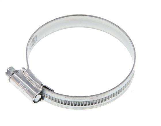 50 - 70 mm Hose Clamp with a Galvanised Steel 12 mm band - Ideal [5 Pieces]