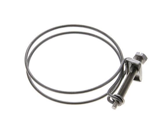 70 - 75 mm Hose Clamp Stainless Steel 304 [2 Pieces]
