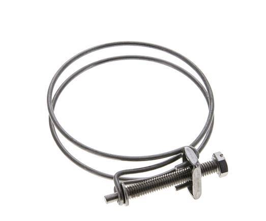 70 - 75 mm Hose Clamp Stainless Steel 304 [2 Pieces]