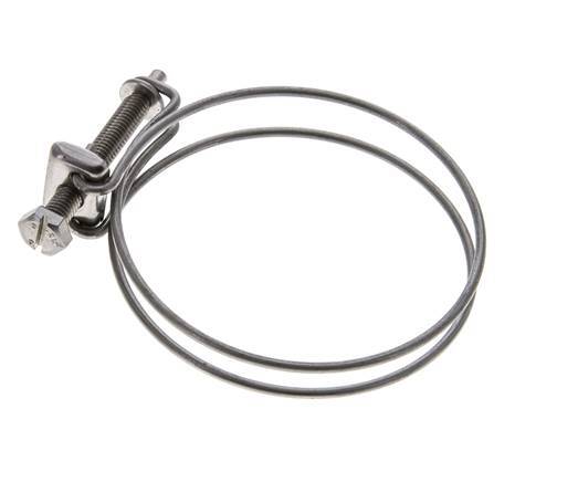 70 - 75 mm Hose Clamp Stainless Steel 304 [2 Pieces]