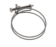 70 - 75 mm Hose Clamp Stainless Steel 304 [2 Pieces]