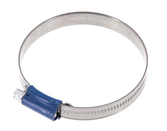 60 - 80 mm Hose Clamp with a Galvanised Steel 12 mm band - Aba [2 Pieces]