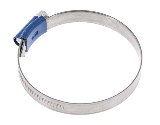 60 - 80 mm Hose Clamp with a Galvanised Steel 12 mm band - Aba [2 Pieces]