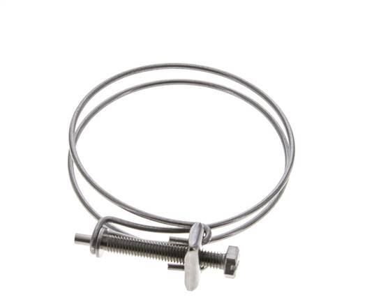 75 - 80 mm Hose Clamp Stainless Steel 304 [2 Pieces]