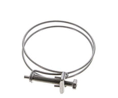 75 - 80 mm Hose Clamp Stainless Steel 304 [2 Pieces]