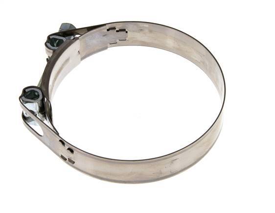 112 - 121 mm Hose Clamp with a Stainless Steel 430 25 mm band - Norma [2 Pieces]