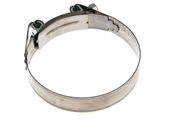112 - 121 mm Hose Clamp with a Stainless Steel 430 25 mm band - Norma [2 Pieces]