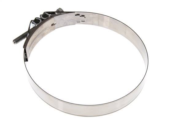 200 - 213 mm Schlauchschelle mit Edelstahl 430 30 mm Band - Norma