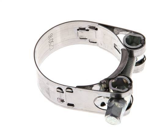 40 - 43 mm Hose Clamp with a Stainless Steel 430 18 mm band - Norma [2 Pieces]