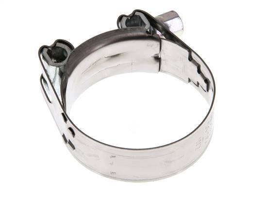 51 - 55 mm Hose Clamp with a Stainless Steel 430 20 mm band - Norma [2 Pieces]