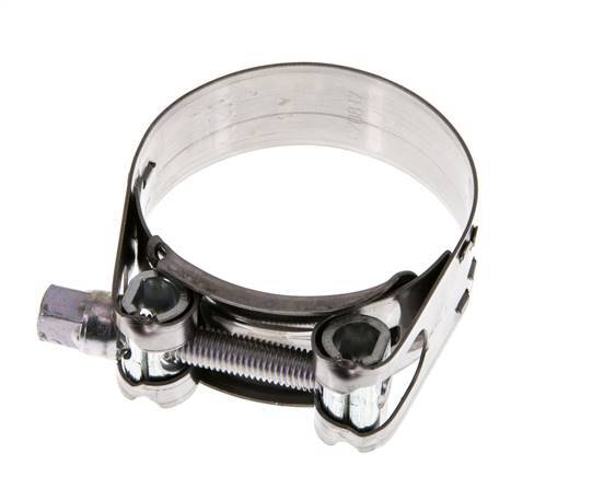 51 - 55 mm Hose Clamp with a Stainless Steel 430 20 mm band - Norma [2 Pieces]