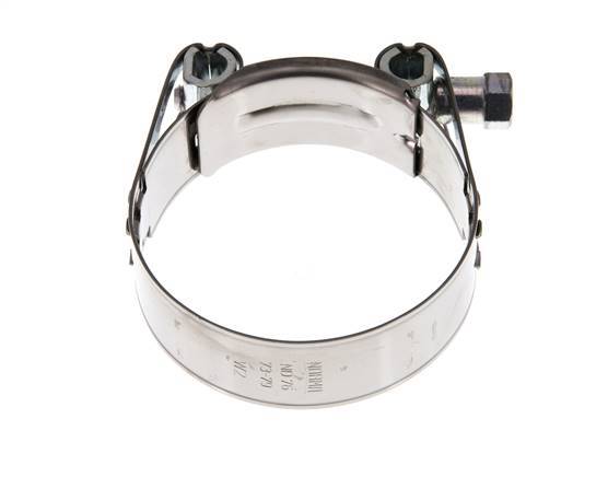 73 - 79 mm Hose Clamp with a Stainless Steel 430 25 mm band - Norma [2 Pieces]