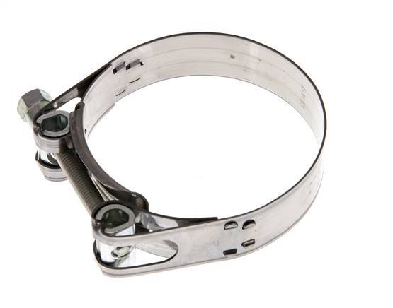 85 - 91 mm Hose Clamp with a Stainless Steel 430 25 mm band - Norma [2 Pieces]