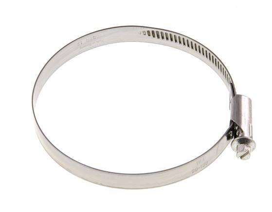 80 - 100 mm Hose Clamp with a Stainless Steel 304 12 mm band - Norma [2 Pieces]