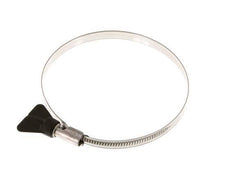 90 - 110 mm Hose Clamp with a Stainless Steel 304 9 mm band With Butterfly Handle - Norma [2 Pieces]
