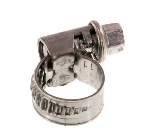 8 - 12 mm Hose Clamp with a Stainless Steel 304 9 mm band - Norma [5 Pieces]