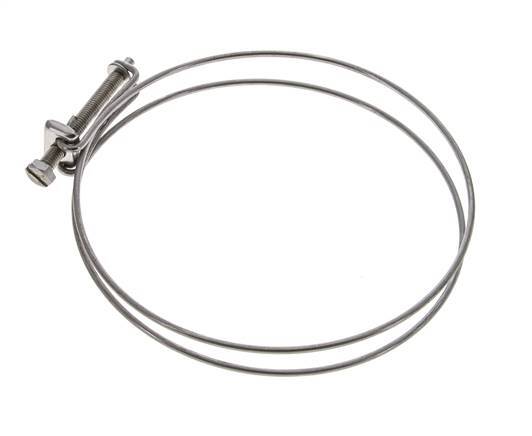 133 - 140 mm Hose Clamp Stainless Steel 304