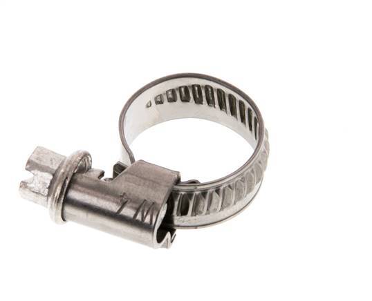 10 - 16 mm Hose Clamp with a Stainless Steel 304 9 mm band - Norma [5 Pieces]