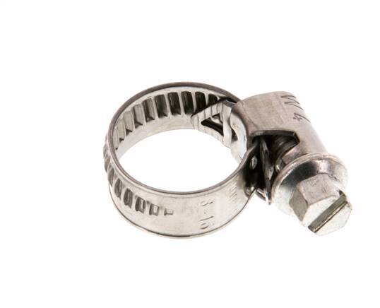 10 - 16 mm Hose Clamp with a Stainless Steel 304 9 mm band - Norma [5 Pieces]